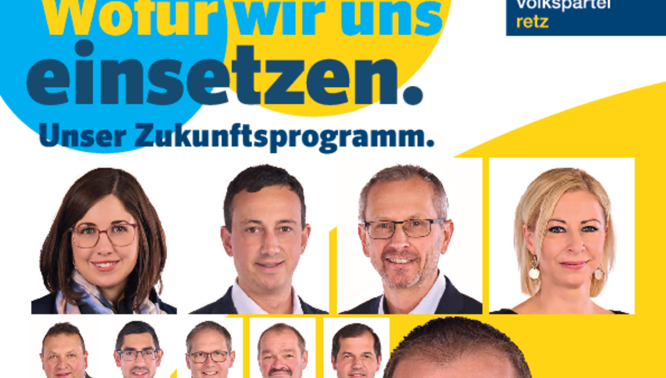 Zukunftsprogramm Team Stefan Lang ÖVP 2025